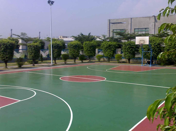 硅PU球场成品展示